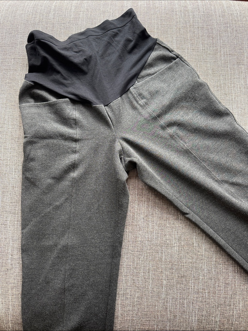 Old Navy Maternity Gray Ponte Pants